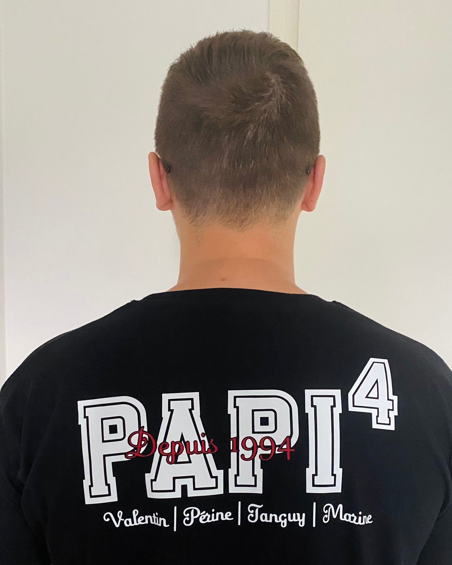 T-Shirt personnalisable papi 🩶