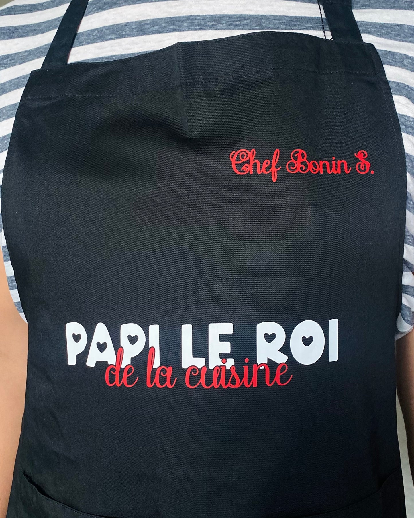 Tablier personnalisable 🩶