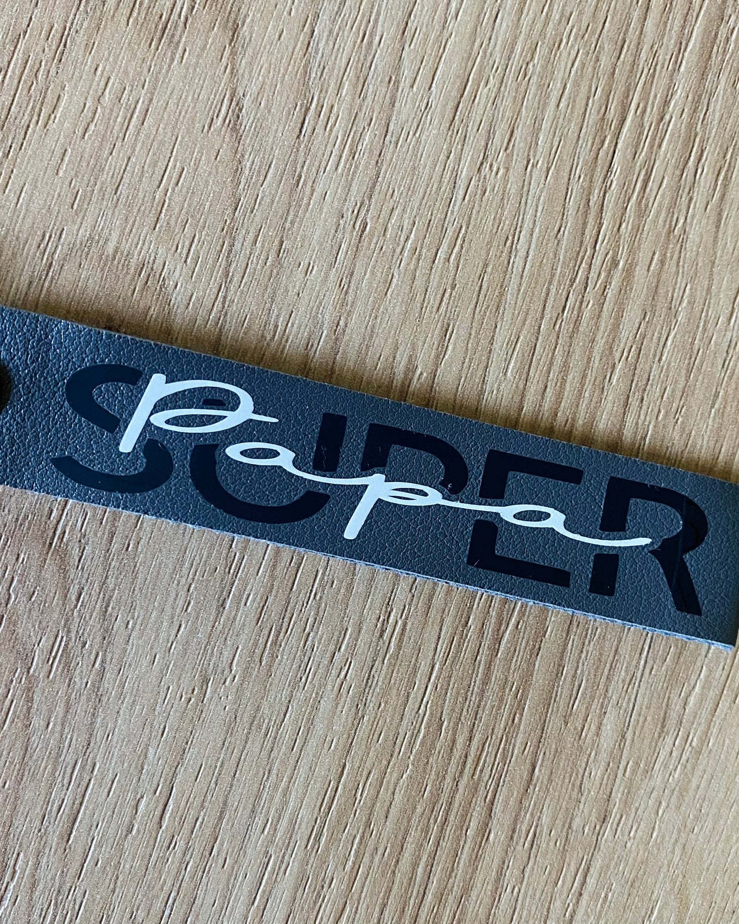 Porte-Clés « SUPER PAPA » 🩵