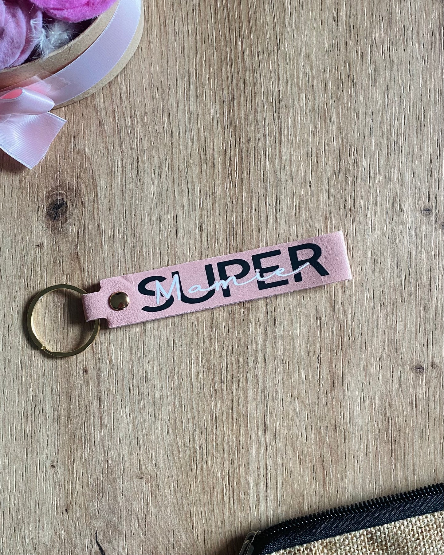 Porte-Clés « SUPER MAMIE» 💕
