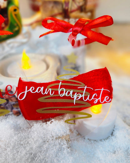 Boules de Noël acrylique