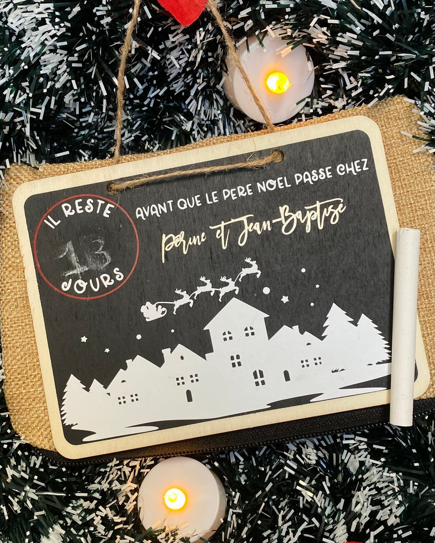 Tableau « Avant le passage du Père Noël »