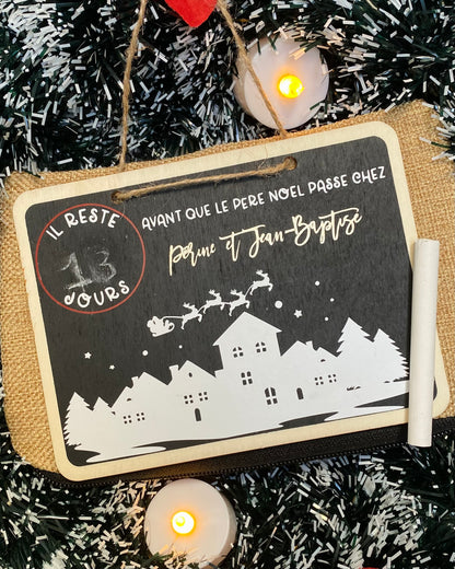 Tableau « Avant le passage du Père Noël »