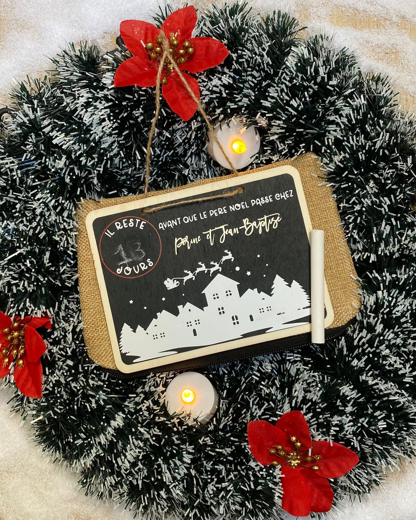 Tableau « Avant le passage du Père Noël »