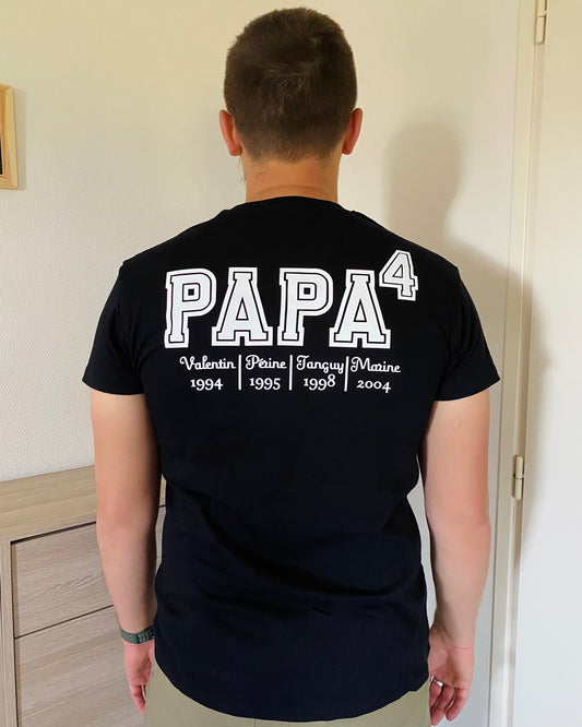 T-Shirt personnalisable papa 🩵