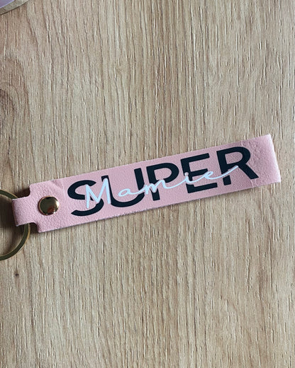 Porte-Clés « SUPER MAMIE» 💕